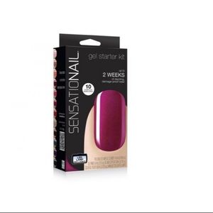 Sensationail raspberry wine gel starter kit
